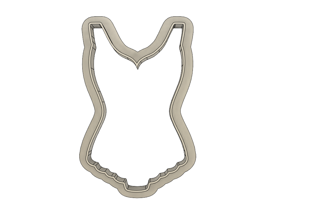 Body Suit Cookie Cutter