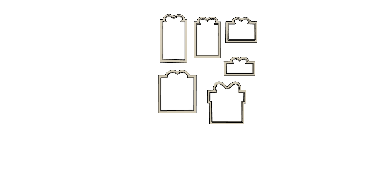 Christmas Gift Cookie Cutter Set