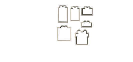 Christmas Gift Cookie Cutter Set