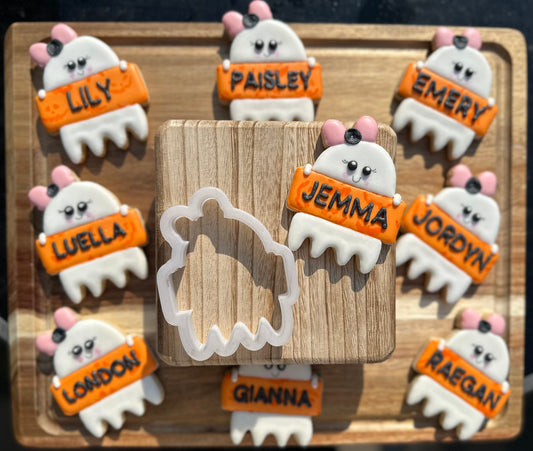 Ghosts Name Plaques Cutter Set